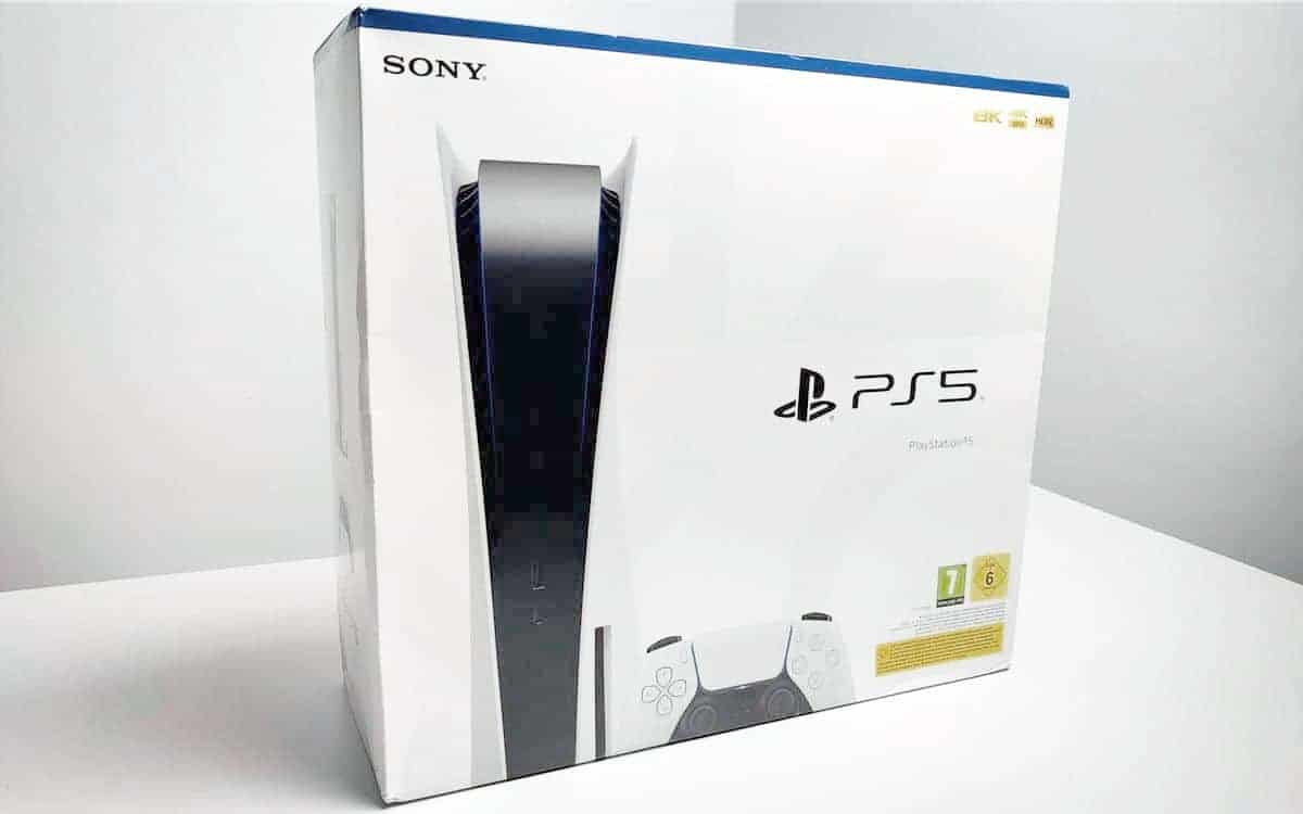 PS5 boîte