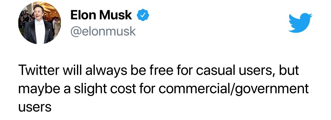 Twitter payant selon Elon Musk